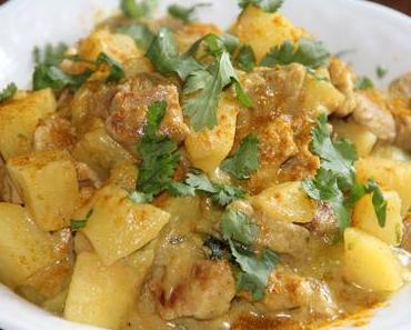 COLOMBO DE VEAU AU LAIT DE COCO