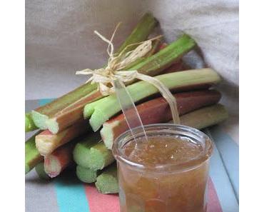 Confiture de rhubarbe