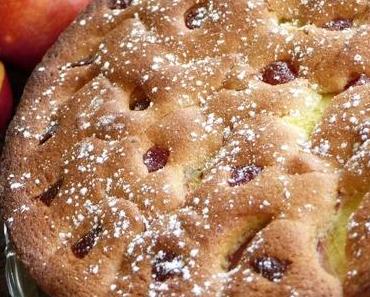 ღ " Miam " Moelleux aux nectarines et fraises confites