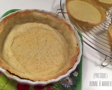 Pâte sablée {pour tartes sucrées à tomber}
