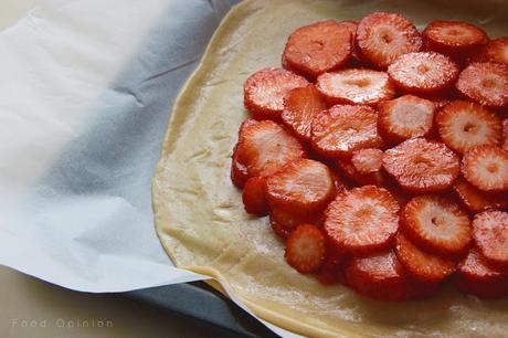 Recette 5 : Tarte rustique aux fraises