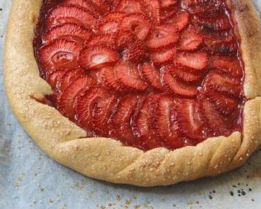 Recette 5 : Tarte rustique aux fraises