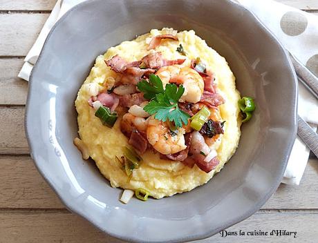 Shrimp & grits (la spécialité du sud des USA qui va vous faire du bien)