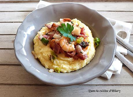 Shrimp & grits (la spécialité du sud des USA qui va vous faire du bien)