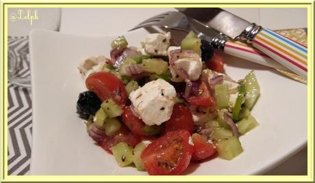 "horiatiki&quot; fameuse salade grecque