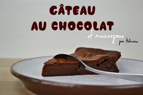 Gâteau au chocolat fondant dans la bouche