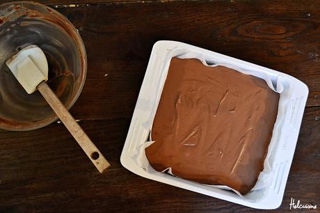 Gâteau au chocolat fondant dans la bouche