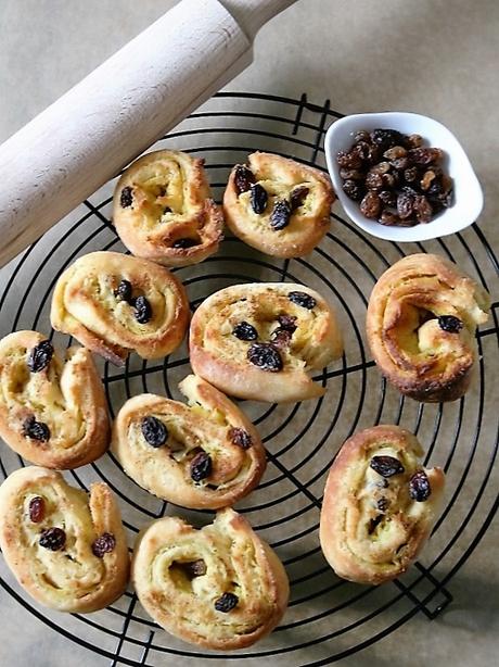 Pains aux raisins Bio, sans gluten, sans oeufs