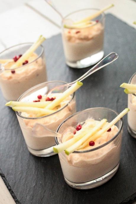 Verrines de panna cotta de lait ribot à la truite fumée - Concours Apéritif Dînatoire Guyader - ©www.cuisinedetouslesjours.com