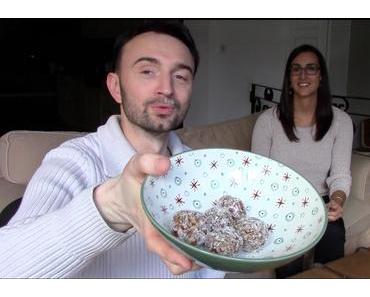 Encas énergétiques dattes, noisettes et coco