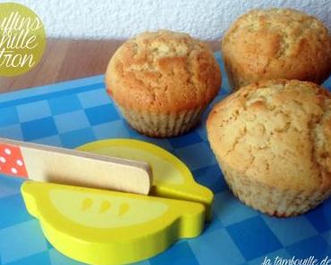 Muffins vanille citron