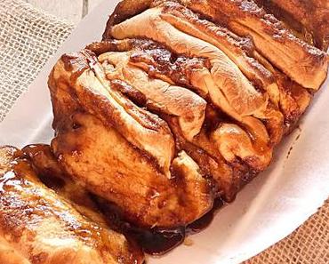 Pulled-apart bread à la cannelle / Cinnamon pulled-apart bread