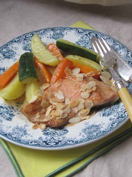 Filets de truite aux amandes