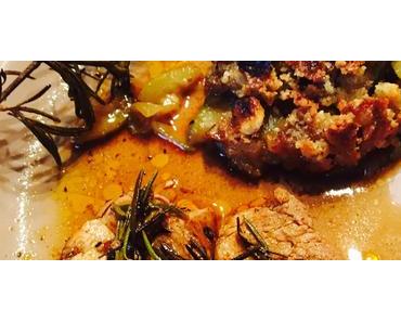 Crumble de courgette à la noisette