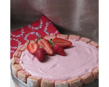 Charlotte mousse aux fruits rouges