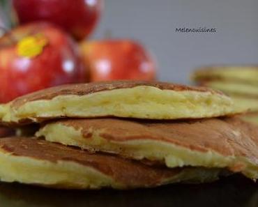 Pancakes moelleux aux pommes et au yaourt