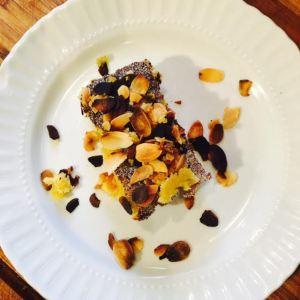 Gâteau moelleux aux amandes et au citron sans farine