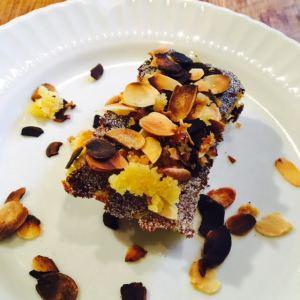 Gâteau moelleux aux amandes et au citron sans farine