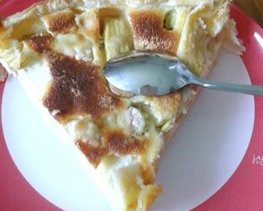 Tarte mangue rhubarbe