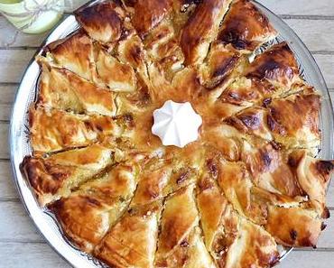 Tarte du soleil citron-citron vert-basilic façon tarte meringuée / Lemon-lime-basil curd sunny pie