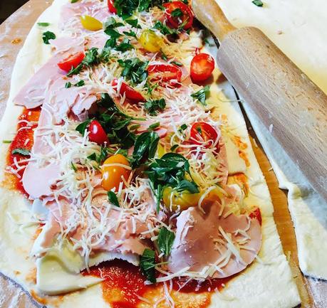 Pizzas roulées spéciales #EURO2016