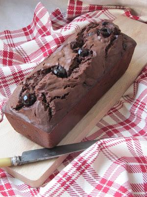 Cake au chocolat & cerises amarena