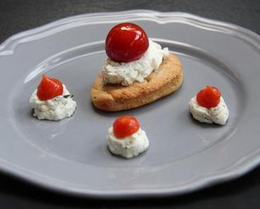 Amuse bouche « un amour de tomate » – concours unexpected chef – Toques Blanches /Confluence