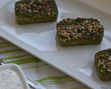 Petites terrines d’épinard
