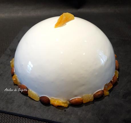 Entremet Agrumes et Calisson