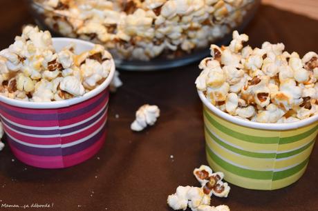 Pop corn caramélisé