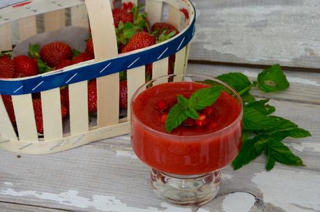 Soupe de fraises