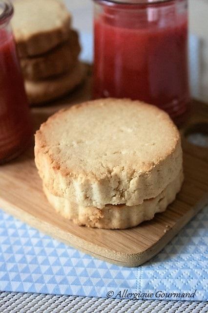 Sablés coco, bio, sans oeufs, gluten, lait.......