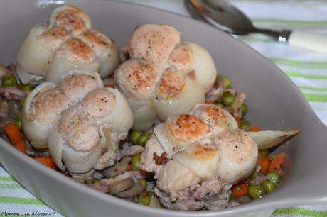 Paupiettes aux légumes