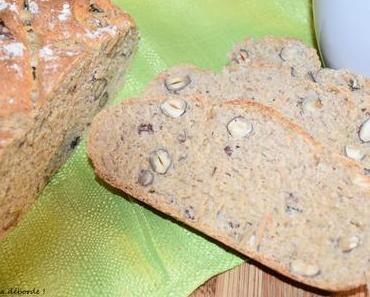 Pain à la farine de kamut et noisettes