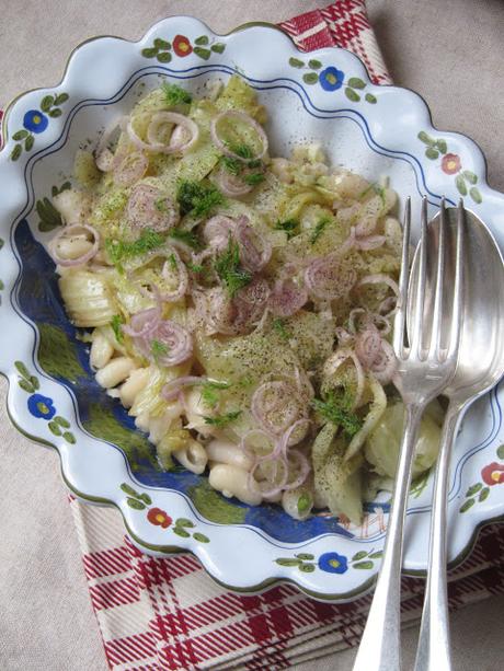 Salade de haricots blancs au fenouil