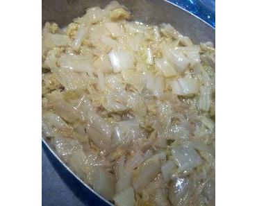 Gratin chou chinois pe-tsai béchamel