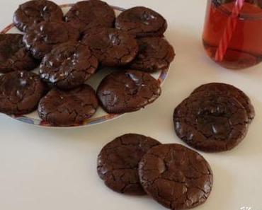 Cookies craquelés aux trois chocolats