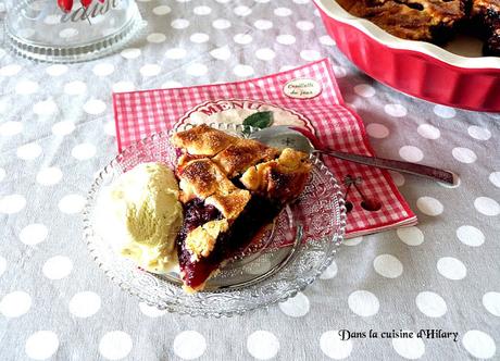 Cherry pie façon rustique si gourmande ! / Rustic cherry pie