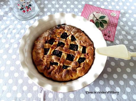 Cherry pie façon rustique si gourmande ! / Rustic cherry pie