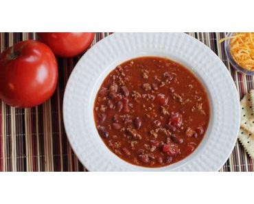 Chili au boeuf sans gluten
