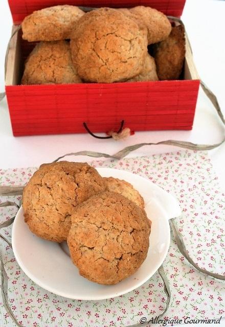 Cookies banane, flocons de millet, sans oeufs, gluten.....