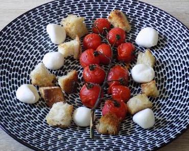 Salade tomate mozzarella revisitée !!!