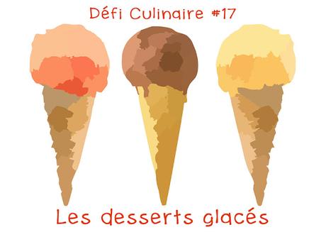 Glace à la mangue sur riz vénéré au lait de coco