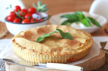 Tourte oignons, ricotta et sauge (Tourte ligurienne)