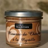 Crème de chèvre à la myrtille 100 gr