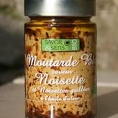 Moutarde bio aux noisettes grillées 190 gr