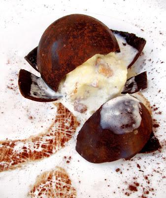 S'Mores Glacés en Sphère