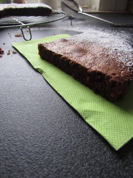 Fondant au chocolat caramel.