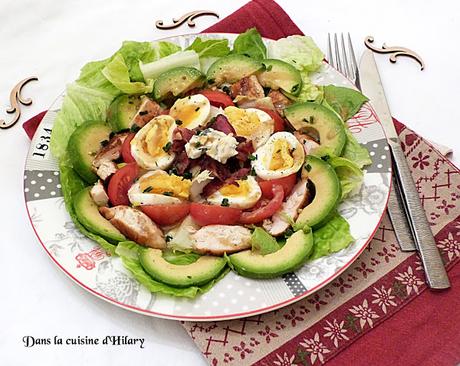 Cobb salad, un classique Américain si gourmand... / Cobb salad, a yummy American classic