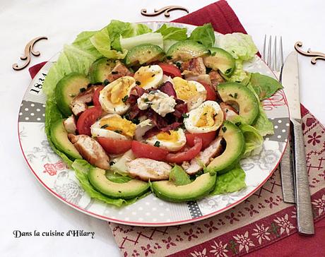 Cobb salad, un classique Américain si gourmand... / Cobb salad, a yummy American classic